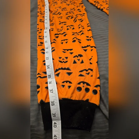 Halloween Pumpkin Print Jogger Pants - Picture 2 of 2